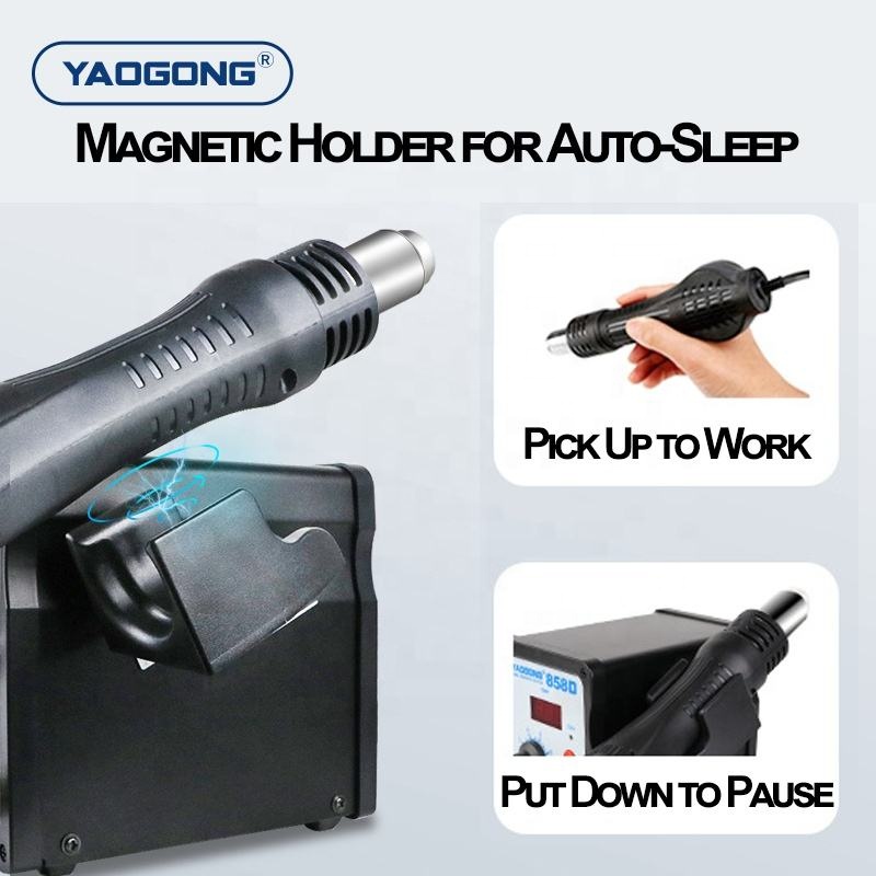 YAOGONG 8786D 2 in 1 Digital S - Smd Rework Station Hot Air Soldering 2 In 1 recension och pris