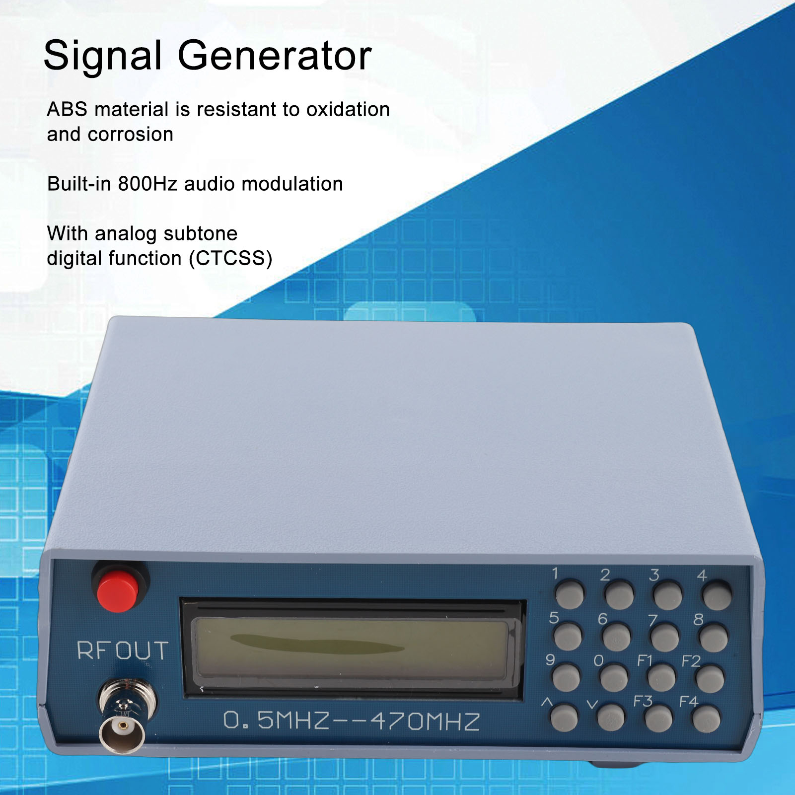 Function Signal Generator RF S - Rf Signal Generator 0.5Mhz To 470Mhz recension och pris